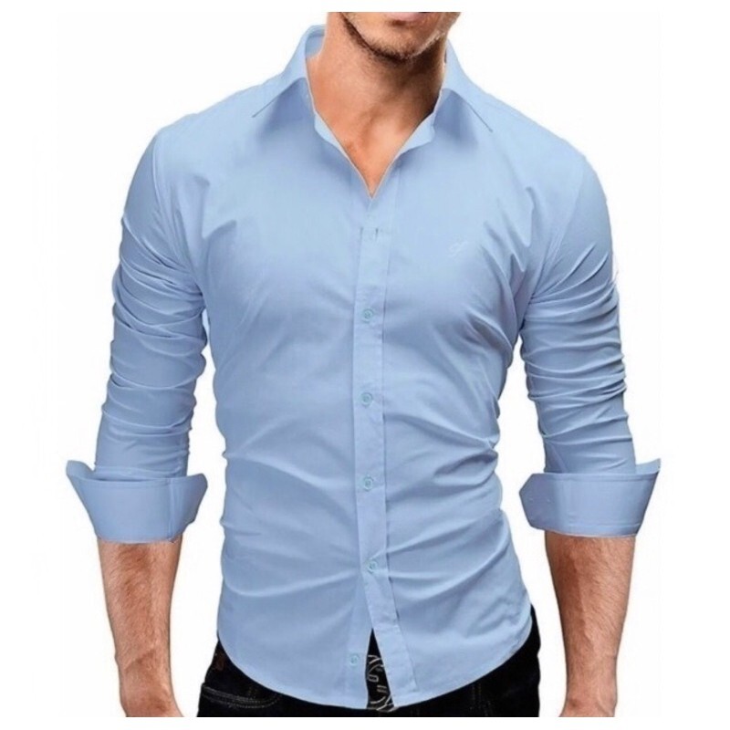 Camisa slim fit - SOUZA MODAS